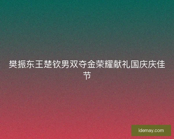 樊振东王楚钦男双夺金荣耀献礼国庆庆佳节